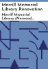 Morrill_Memorial_Library_renovation