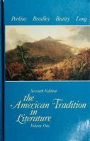 The_American_tradition_in_literature